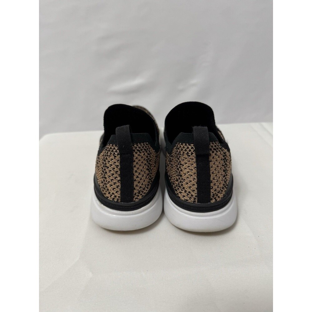 AP TechLoom Bliss Lululemon Women’s Shoe Black Gold Knit  Athletic Size 8 - Picture 5 of 9
